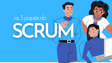 Quais são os três papéis do scrum?