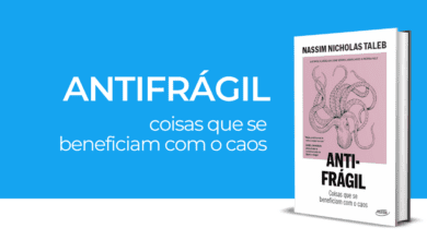 "Antifrágil: Coisas que se beneficiam com o caos" de Nassim Nicholas Taleb.