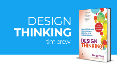 Design Thinking, que explora a metodologia para inovação e resolução de problemas complexos