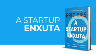 Capa do livro 'A Startup Enxuta' escrito por Eric Ries