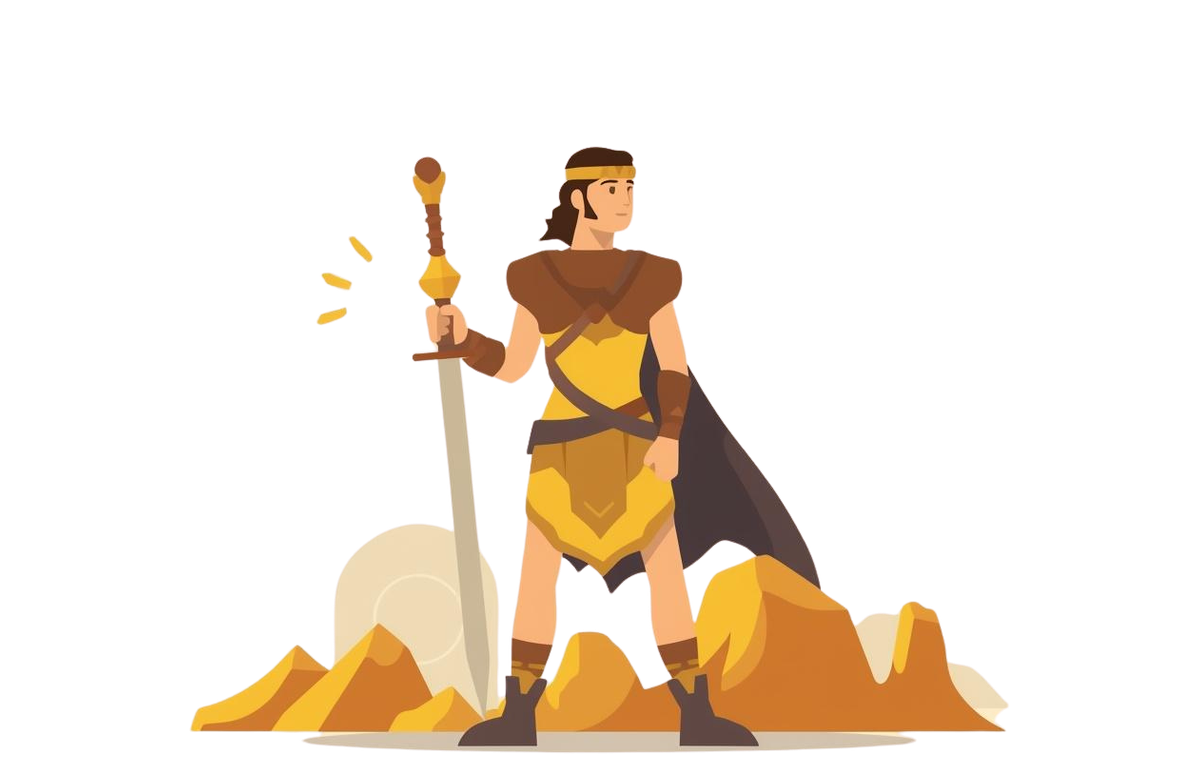 Personagem do plano Desbravador